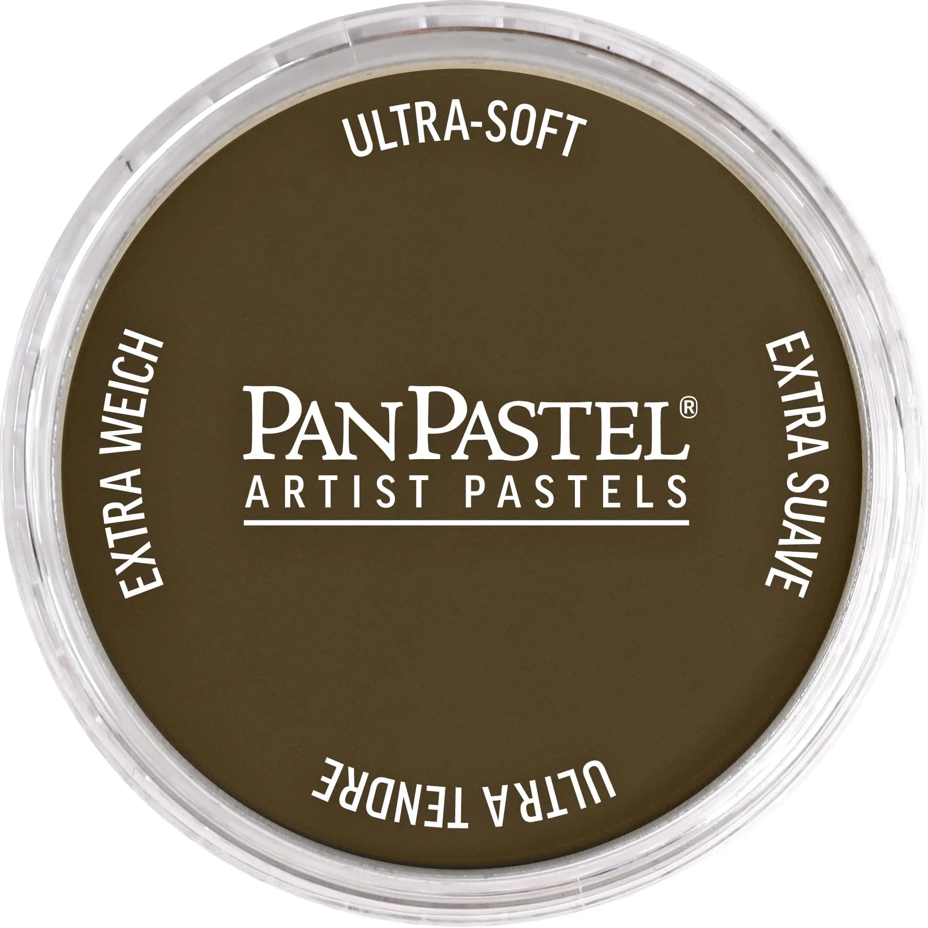 PanPastel Artist Pastels Raw Umber 62mm (2.44") Pan Diameter | Professional Artist Quality Dry Application