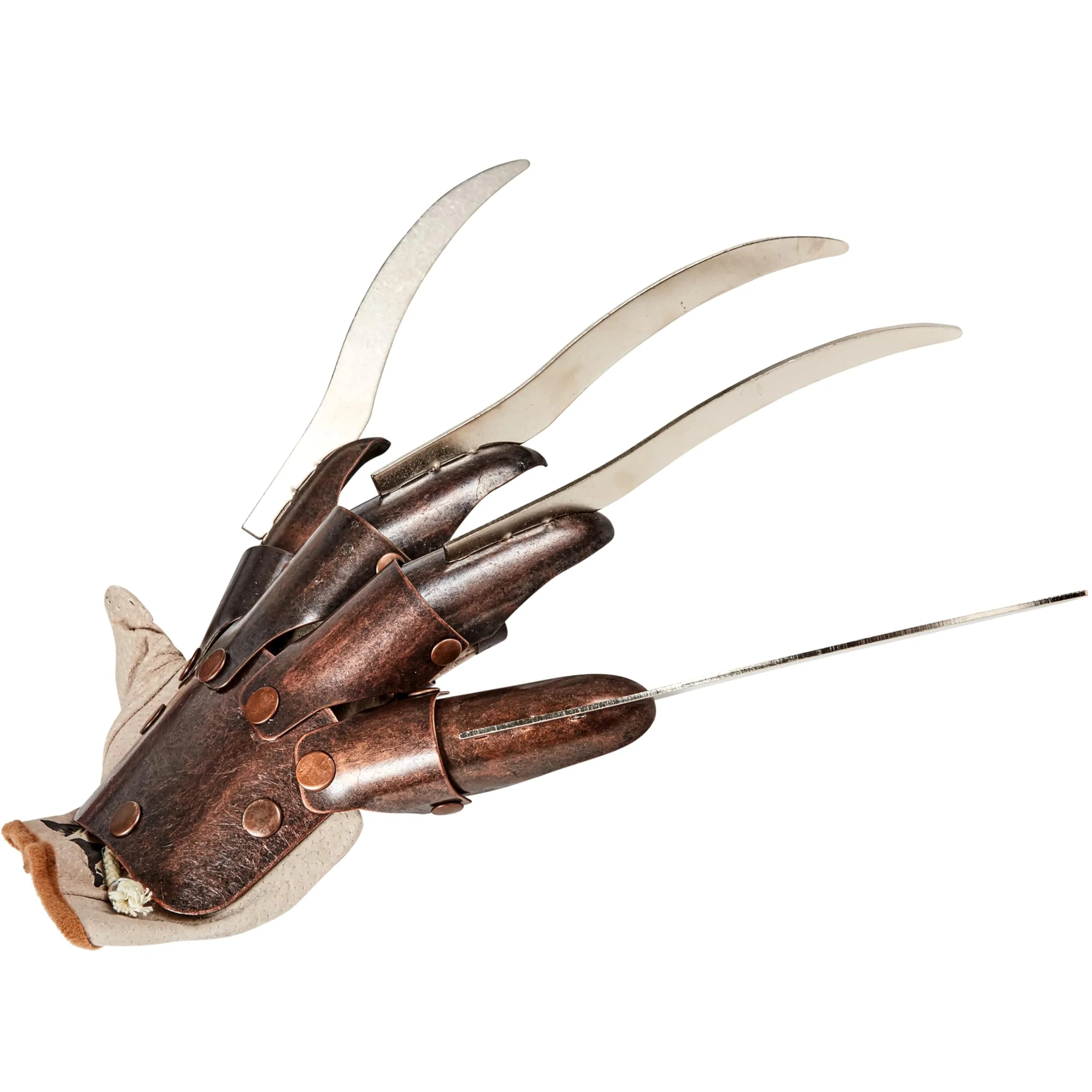 Rubies Freddy Krueger Supreme Edition Glove for Adults | Men’s Costume Accessory, Fake Blades, One Size