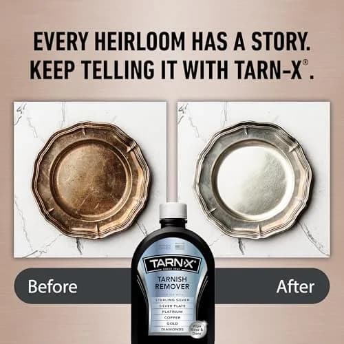 Tarn-X Tarnish Remover 12 Fl Oz | Instantly Restores Silver & Gold Shine thumbnail 4