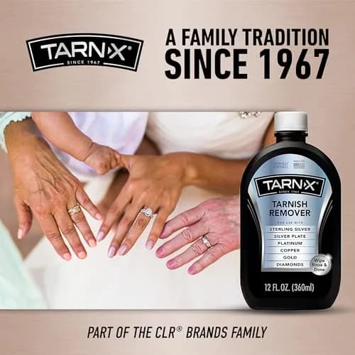 Tarn-X Tarnish Remover 12 Fl Oz | Instantly Restores Silver & Gold Shine thumbnail 7