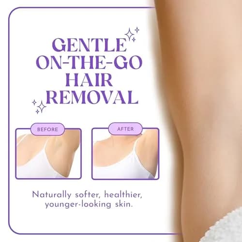 MOOM Ready to Use Wax Strips - Body & Legs - 20 Count | Natural Hair Removal for All Skin Types thumbnail 4