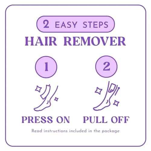 MOOM Ready to Use Wax Strips - Body & Legs - 20 Count | Natural Hair Removal for All Skin Types thumbnail 2