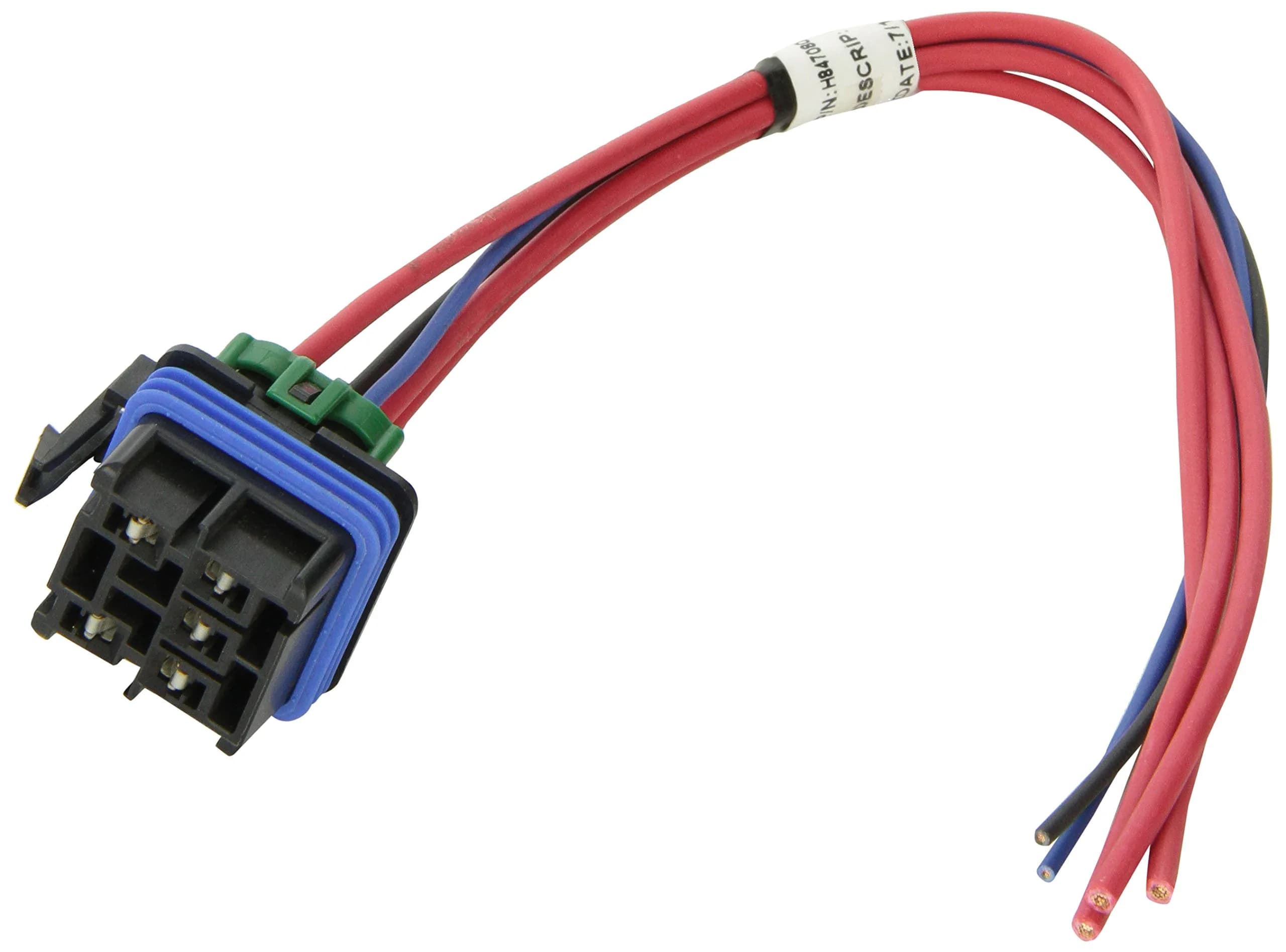 Hella H84708001 280 Weatherproof Relay Connector with 12" Leads | 12V/24V Automotive Electrical Connector — Multi