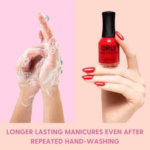 Orly Bonder Nail Polish Base Coat 0.6 fl oz | Rubberized Long-Lasting Adhesion thumbnail 4
