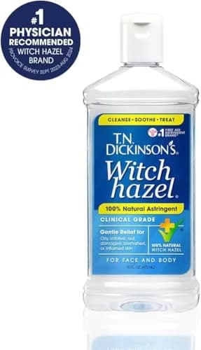 T.N. Dickinson's Witch Hazel Astringent 237ml (8 Fl Oz) | Natural Cleansing & Soothing for Face & Body thumbnail 8