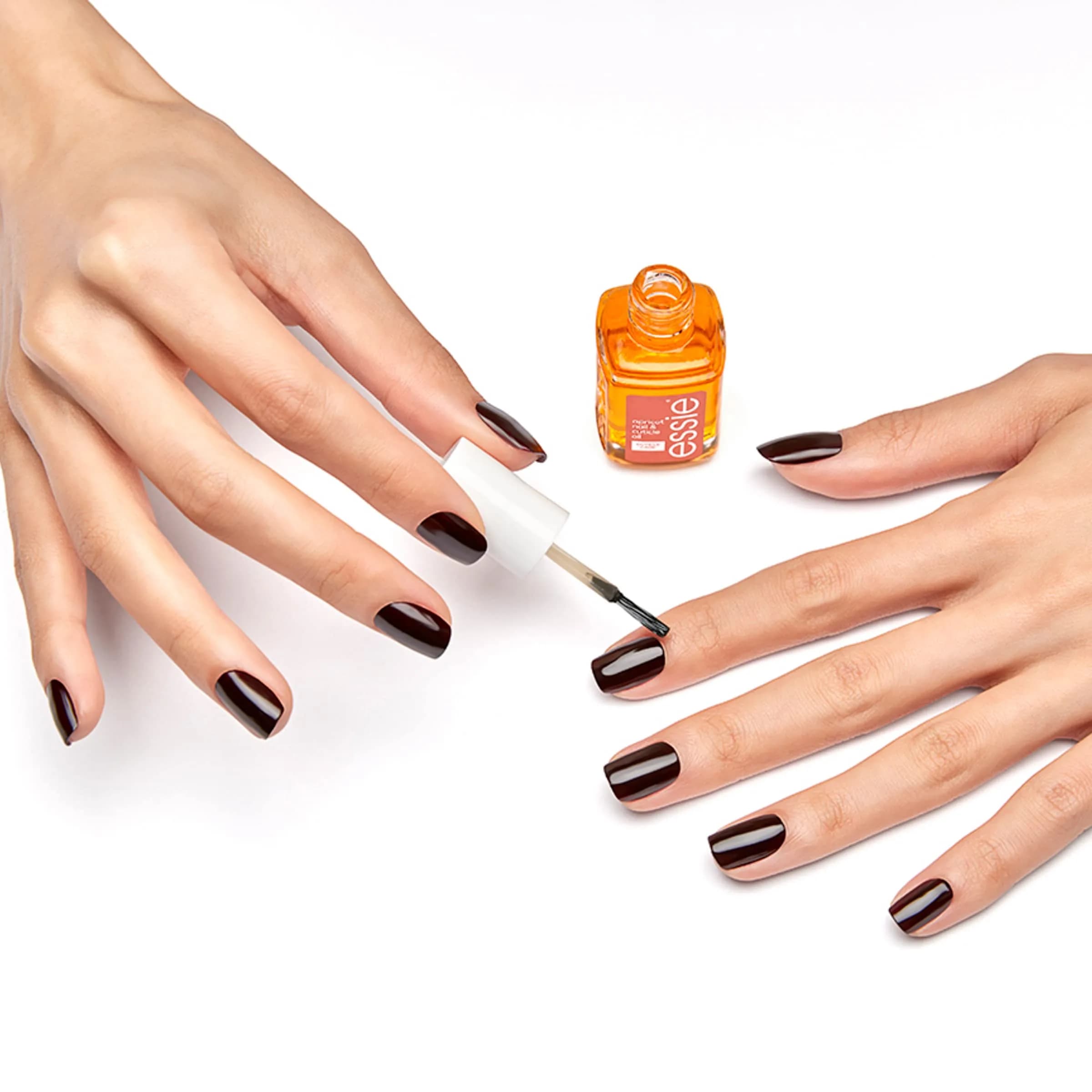essie Nail Care, 8-Free Vegan, Apricot Nail and Cuticle Oil, softened and nourished cuticles, 0.46 fl oz thumbnail 2
