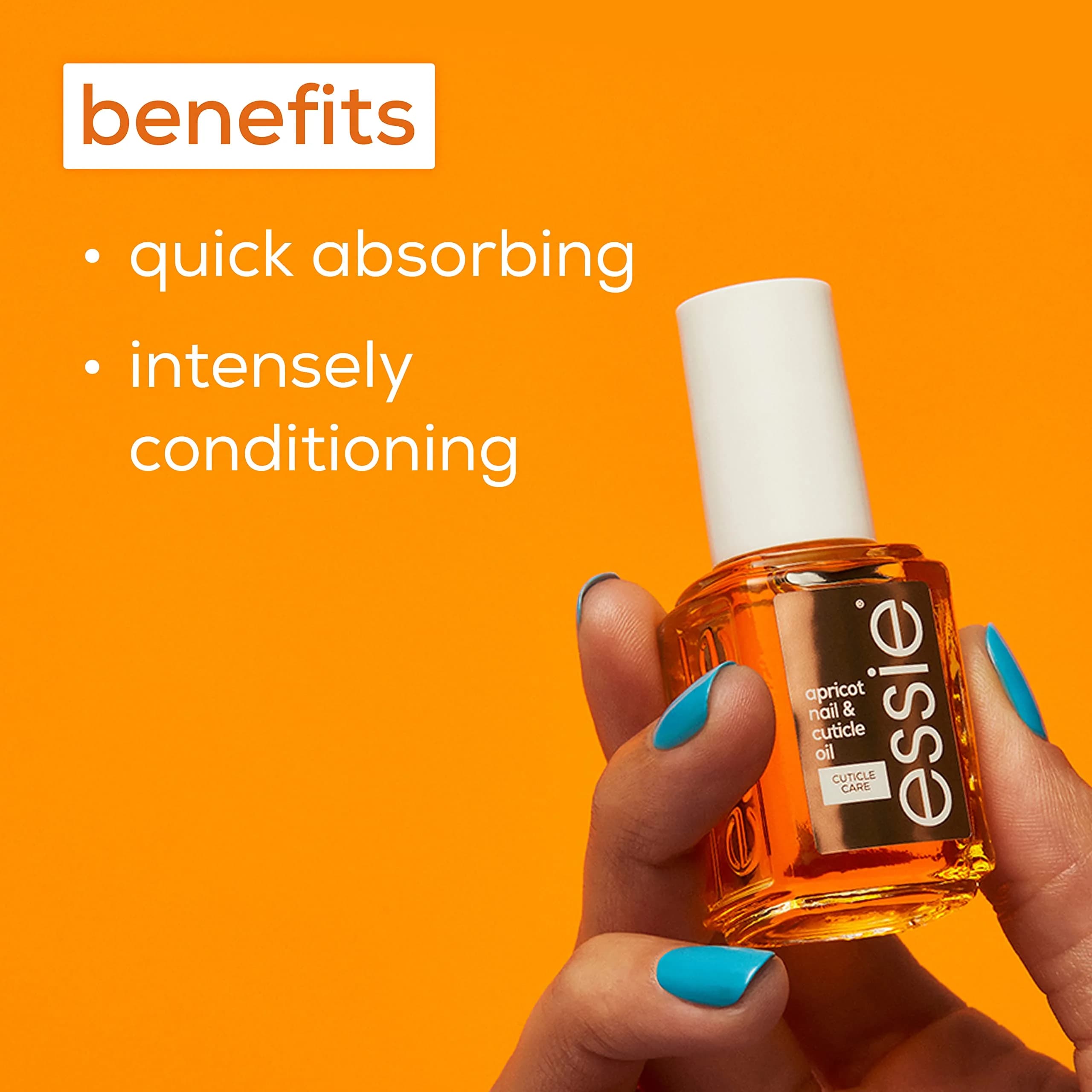 essie Nail Care, 8-Free Vegan, Apricot Nail and Cuticle Oil, softened and nourished cuticles, 0.46 fl oz thumbnail 3
