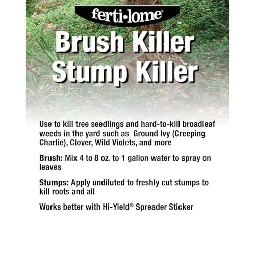 Fertilome Brush Killer & Stump Killer Woody Plant Control 946ml (32 oz) | Kills Stumps, Vines, and Woody Plants thumbnail 4