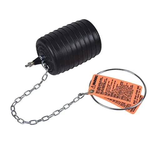 Cherne 4" Rubber Test-Ball Pipe Plug | Inflatable Drain & Waste System Seal thumbnail 1