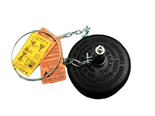 Cherne 4" Rubber Test-Ball Pipe Plug | Inflatable Drain & Waste System Seal thumbnail 7