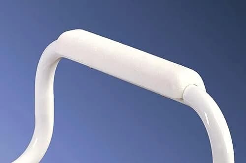 Moen Glacier White Home Care Bathroom Safety Toilet Grab Bar, Toilet Rails for Seniors, DN7015 | ADA-Compliant Support for Seniors thumbnail 5