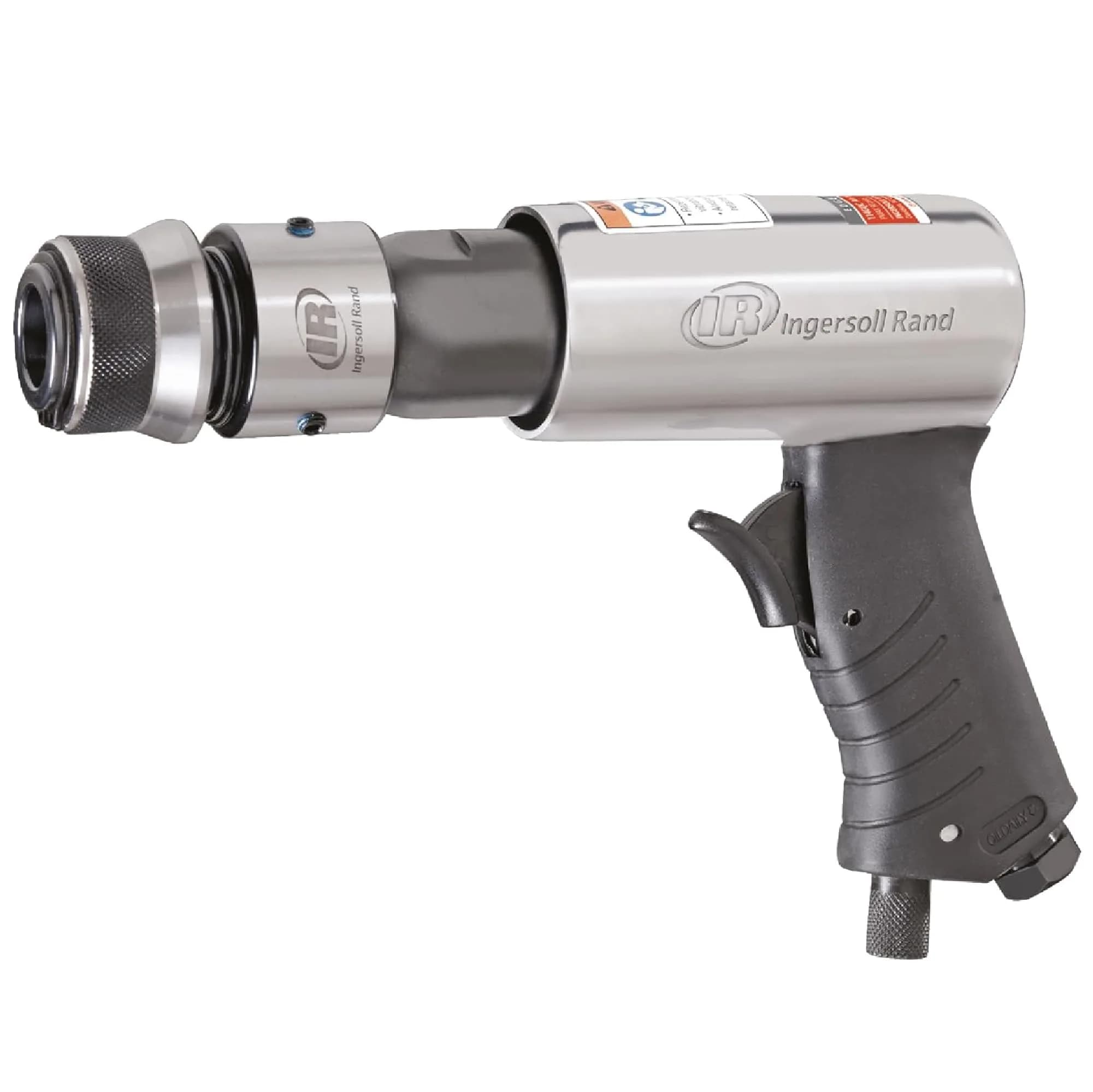 Ingersoll Rand 114GCQ EDGE Series 2 5/8" Stroke Air Hammer Kit | Heavy-Duty Pneumatic Tool for Professionals & DIY — Silver