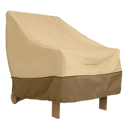 Classic Accessories Veranda Water-Resistant Adirondack Chair Cover 81 cm (31.5"L x 33.5"D x 36"H) | Heavy Duty Gardelle Fabric thumbnail 1