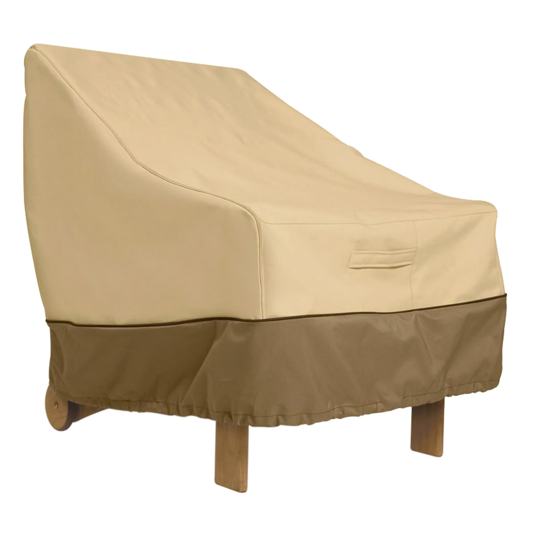 Classic Accessories Veranda Water-Resistant Adirondack Chair Cover 81 cm (31.5"L x 33.5"D x 36"H) | Heavy Duty Gardelle Fabric