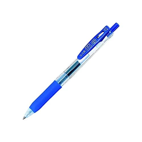 Zebra Sarasa Clip Gel Pen 0.7 mm Pale Blue | Smooth Ink Flow & Retractable Design thumbnail 1