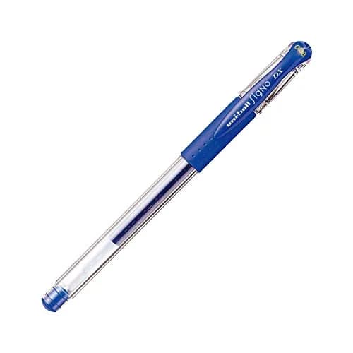Uni-Ball Signo UM-151 Gel Pen 0.38mm Blue | Smooth Ink Flow Writing Instrument thumbnail 1