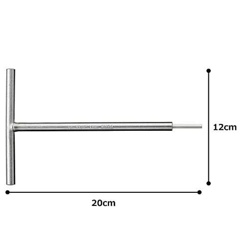 TONE T-type Hex Wrench THW-04 4mm | Long Reach for Tight Spaces thumbnail 3