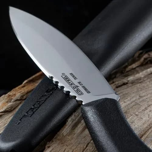 Cold Steel Canadian Belt Knife 4in German Stainless Steel | Fixed Blade Outdoor Utility Knife thumbnail 7