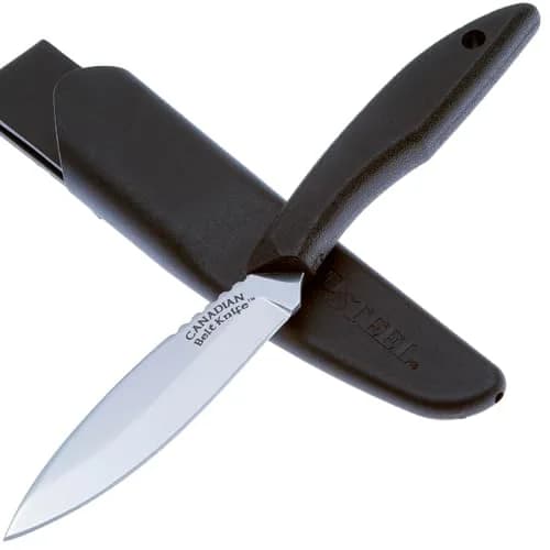 Cold Steel Canadian Belt Knife 4in German Stainless Steel | Fixed Blade Outdoor Utility Knife thumbnail 2