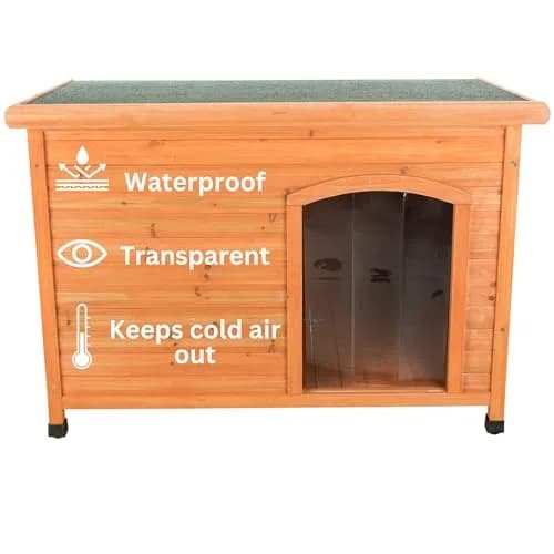 TRIXIE Vinyl Dog Door Flap 12 x 16.9 in | Weather-Resistant, Easy Install thumbnail 5