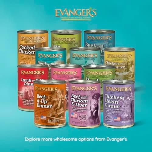 Evanger's Heritage Classic Beef with Chicken Dog Food – 12 Pack, 12.5 oz Each | Grain & Gluten Free thumbnail 7