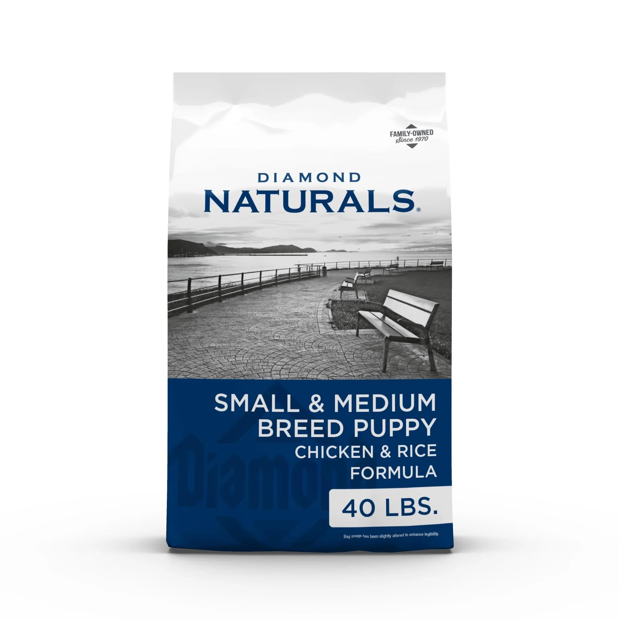 Diamond Naturals Small & Medium Breed Puppy Dry Dog Food, Chicken, 40lb | Supports Growth & Development