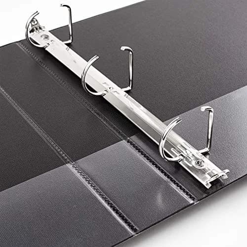 Avery Durable View 3 Ring Binder 1.5" Slant Rings Black 375 Sheets | Tear-Resistant DuraHinge Spine thumbnail 9