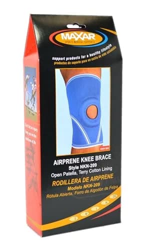 MAXAR Airprene Knee Brace XXLarge | Breathable Neoprene Support with Terrycotton Lining thumbnail 3