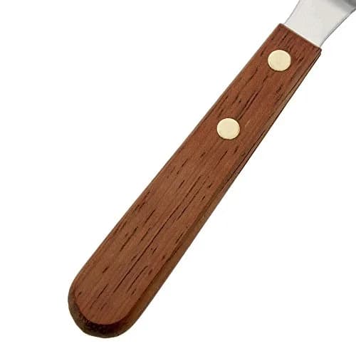Ateco Offset Spatula with Wood Handle, 4.5-Inch Stainless Steel Blade | Professional Quality Kitchen Tool thumbnail 5