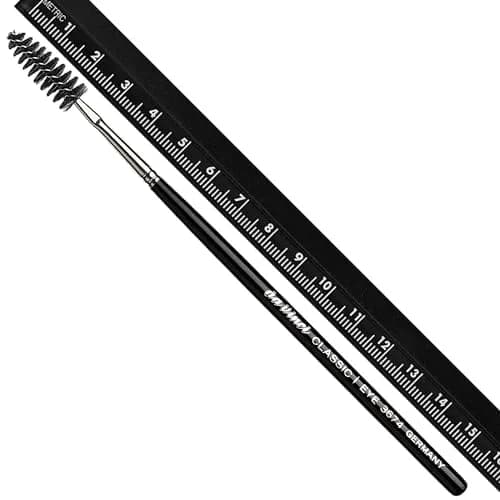 da Vinci Cosmetics Series 3674 Classic Eyelash Brush, 9.4 Gram | Handmade in Germany, Synthetic Fibers, Short Handle thumbnail 3