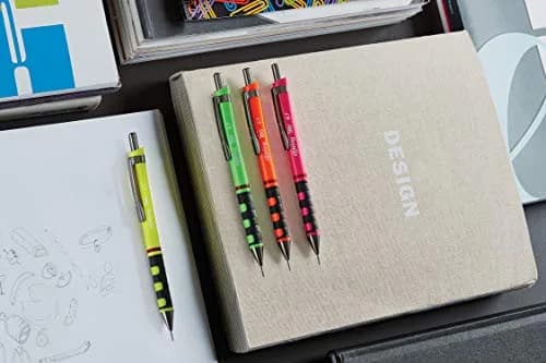Rotring Tikky Mechanical Pencil Leads 1.0 mm HB Black | 12 Leads per Tube | Smooth Writing thumbnail 2