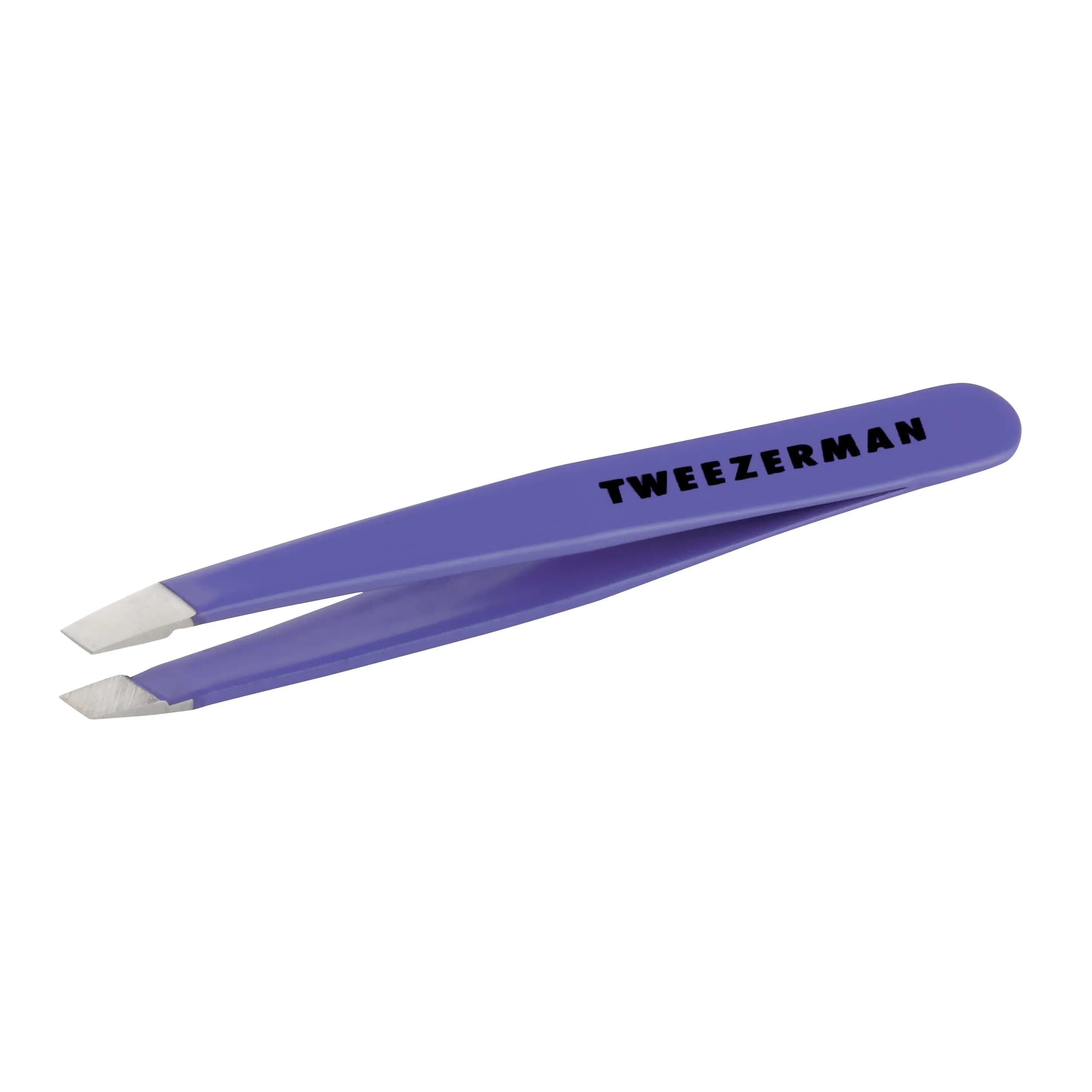 Tweezerman Mini Slant Tweezer Blooming Lilac | Precision Eyebrow Shaping Tool — Blooming Lilac