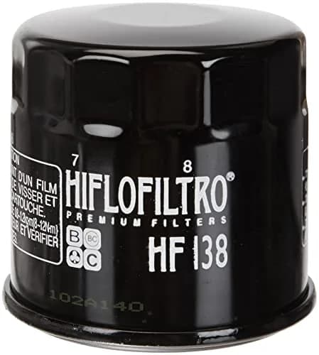 Hiflofiltro HF138 Black Oil Filter | Premium Quality, Vehicle Specific (70-120 chars) thumbnail 1