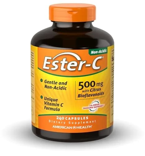 American Health Ester-C 500mg 240ct | Non-acidic Vitamin C with Bioflavonoids for Immune Support thumbnail 1