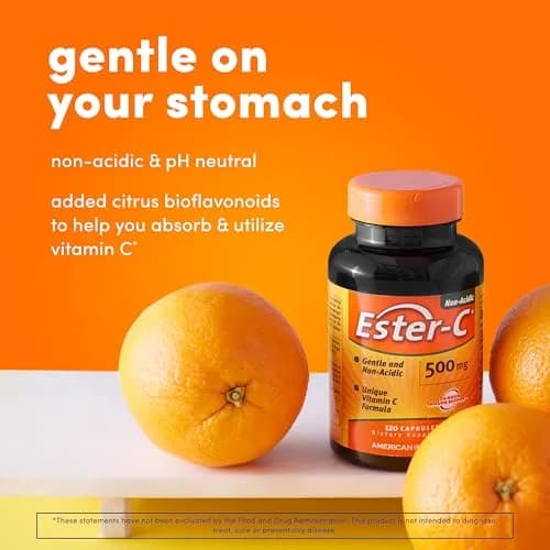 American Health Ester-C 500mg 240ct | Non-acidic Vitamin C with Bioflavonoids for Immune Support thumbnail 4