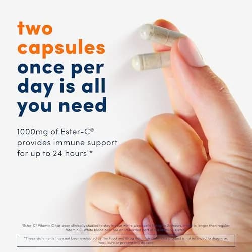 American Health Ester-C 500mg 240ct | Non-acidic Vitamin C with Bioflavonoids for Immune Support thumbnail 3