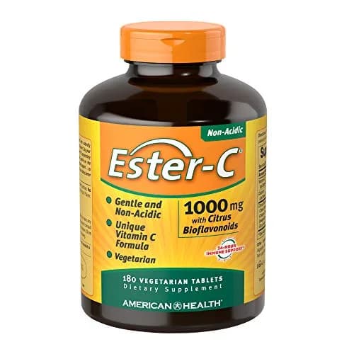 American Health Ester-C 1000mg 180ct | Non-Acidic Vitamin C for Immunity & Stomach Comfort thumbnail 1