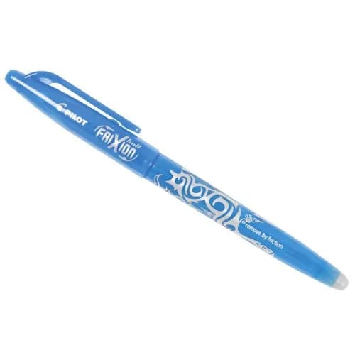Pilot Frixion Erasable Rollerball Pen - Black | Refillable Gel Ink for Precise Writing thumbnail 1