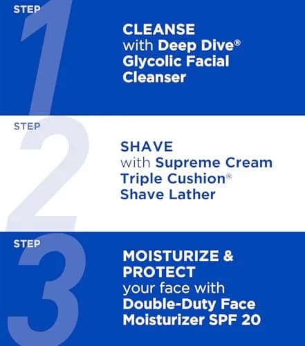 Jack Black Supreme Cream Triple Cushion Shave Lather 2.6 oz | Hydrating, Organic, Pain-Free Shave thumbnail 2