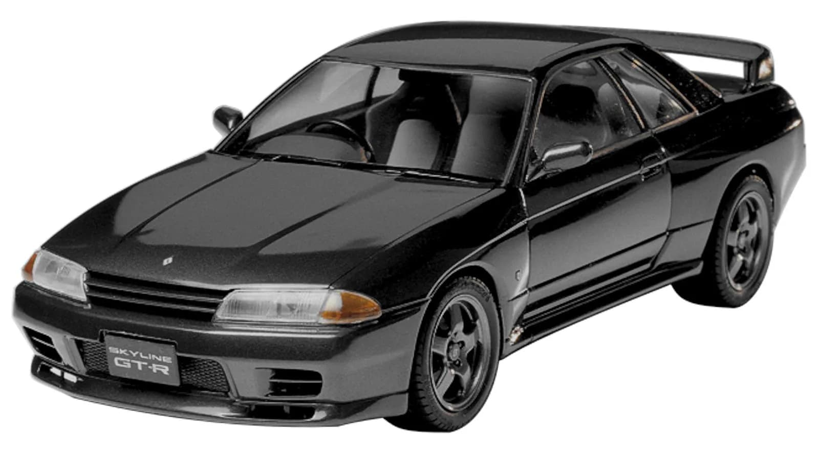 Tamiya 1/24 Nissan Skyline GTR Model Kit | Authentic Diecast Collectible — Black