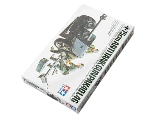 TAMIYA 1/35 Scale German 75mm Pak 40/L46 ATG Model Kit with 3 Figures | 17.5 cm (6.9 Inch) Long thumbnail 3