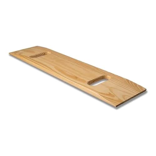 DMI Transfer Board and Slide Board 30in x 8in | Heavy-Duty Wood Mobility Aid up to 440 lbs thumbnail 1
