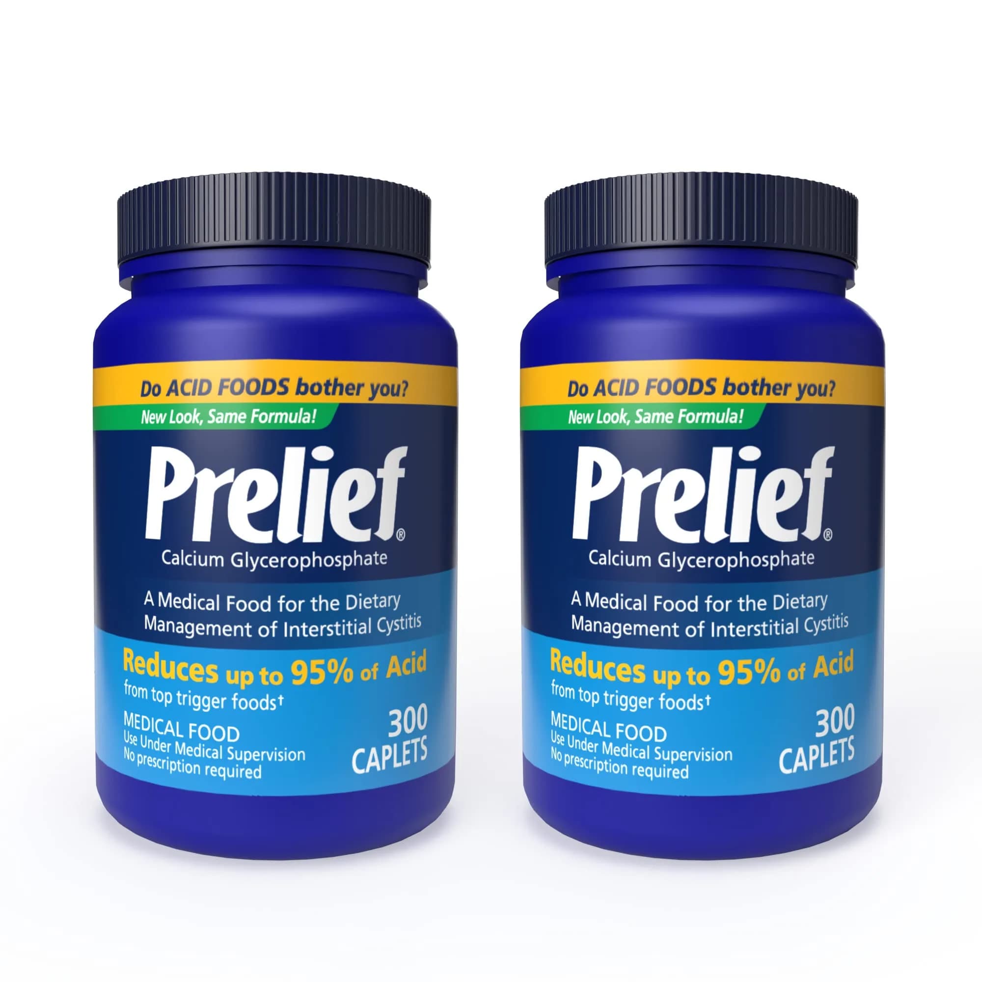 PRELIEF Acid Reducer Caplets Dietary Supplement 600 Count | No Artificial Flavors, Supports Acid Reduction in India — Prelief 300 Caplets