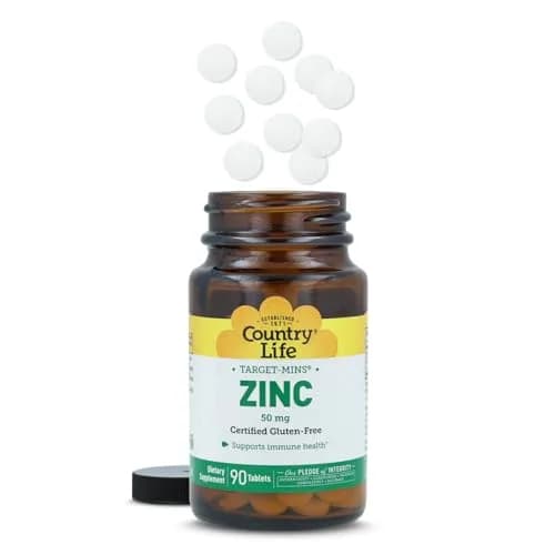 Country Life Target-Mins Zinc 50 mg 90 Tablets | Supports Immune & Protein Health thumbnail 7