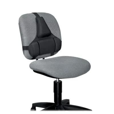Fellowes Professional Series Back Support, Black | Mid Spinal & Lumbar Support for Office Chairs - view 4
