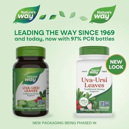 Nature's Way Uva Ursi Capsule Herbal Supplement 1440 mg (100 Count) | Traditional Urinary Support thumbnail 2