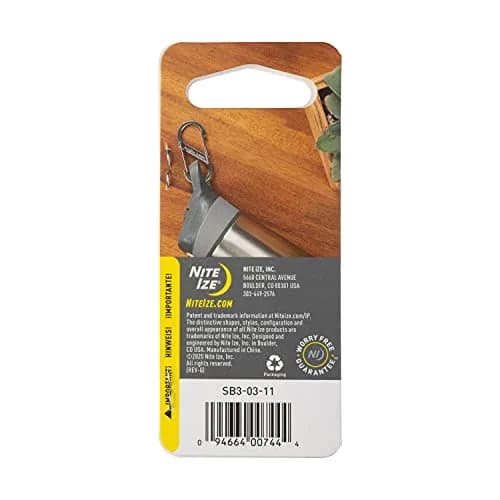 Nite Ize SB3-03-11 Size-3 S-Biner Dual Carabiner Stainless Steel | Durable Stainless Steel Performance thumbnail 9