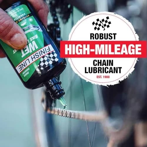 Finish Line Wet Bicycle Chain Lubricant 118ml (4 fl oz) | Maximum Water Resistance for Extreme Conditions thumbnail 4