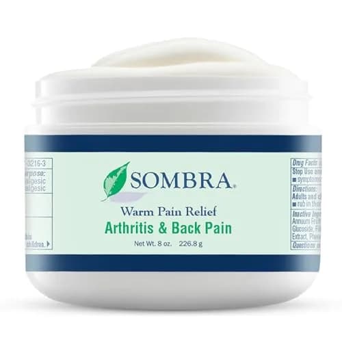 Sombra Warm Pain Relief Gel 8 oz (237 ml) | Natural Warming Muscle Comfort for Arthritis & Back Pain thumbnail 1