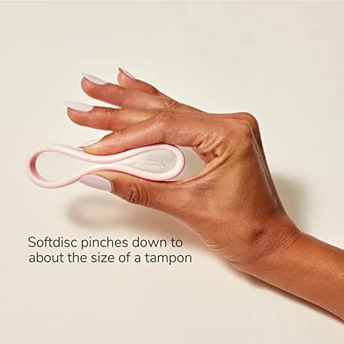 Softdisc Menstrual Discs 14 Count | Tampon, Pad, and Cup Alternative | Hypoallergenic, BPA-Free, Latex-Free thumbnail 4